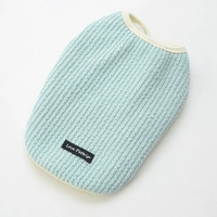 Грубая полоса плюс бархатные жилеты-пьеса зеленый