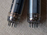 В 1950 -х годах Mullard EL84 KM4 Редкий WhyTeleaf Factory Generation Generation 6p14 6bq5