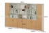 Hạ Môn văn phòng sản xuất đồ gỗ tấm gỗ tủ dữ liệu tủ với khóa tập tin tủ lưu trữ tủ tùy chỉnh