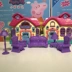 Lâu đài lợn Câu đố trẻ em Công chúa Đồ chơi Ngôi nhà Biệt thự Nhà Cô gái Peggy Pig Sinh nhật Quà tặng thú nhún cho bé Đồ chơi gia đình