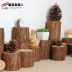 Fir stump vườn ươm trang trí gỗ trang trí phòng ngủ trang trí tường phòng ngủ hoa ba chiều trang trí tường - Trang trí nội thất thiết kế tiệm nail Trang trí nội thất