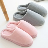 Тапочки, зимняя удерживающая тепло обувь на платформе для влюбленных для беременных