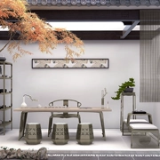 Bàn trà đạo Trung Quốc và ghế mới kết hợp giữa bàn trà phòng trà nội thất văn phòng sang trọng nhẹ bàn cà phê cổ kung fu tối giản hiện đại - Bàn trà