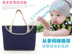 Blue Xiner Mummy bag đa chức năng công suất lớn túi mẹ Túi đựng túi ra khỏi túi mẹ và bé túi chờ đợi balo bỉm sữa Túi / túi Baby