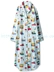 [Miễn phí vận chuyển] 3217 Nhật Bản SNO * PY hợp tác cotton nữ váy ngủ in áo ngủ tại nhà - Night Robe