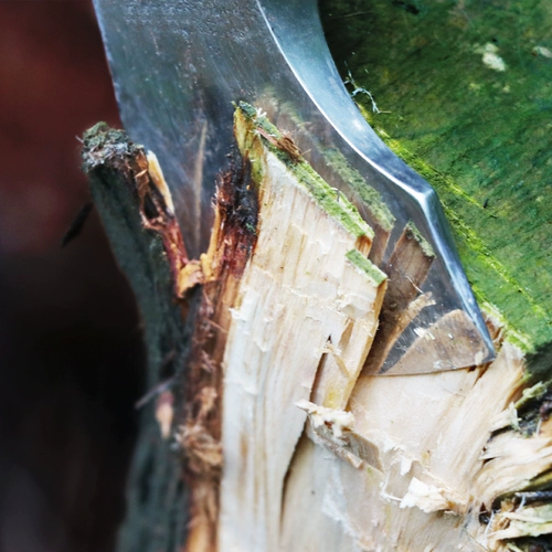 Savage Bushcraft Outdoor Camp Portable Высокоуглеродистая стальная кованая ковачка мини -джунгли