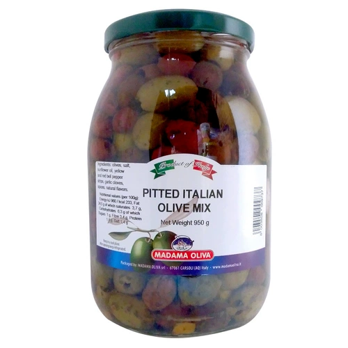 Жертва Мадана Ядерная оливка 950G Западная пища сырые ингредиенты западные продукты питания до ингредиентов салатные ингредиенты