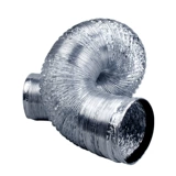 Трубка алюминиевой фольги 100 мм телескопические воздуховоды шланг шланг выхлоп вентиляционная вентиляционная труба Yuba ванная комната выхлопная труба 4 метра