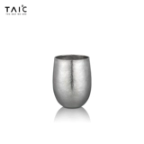 Taic Titanium Pure Titanium Heat Usulation Cup Cup Double -Layer Anti -Scalding Cup Cufe Cufe Cufe Pare Tea Cuce Fruit Juice Пиво круглый мягкая чашка