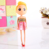 Barbie Mặt Dây Chuyền Công Chúa Đám Cưới Keychain Mini Pendant Video Trang Trí 6 Tuổi Đồ Chơi Vải Sang Trọng gaubong Đồ chơi mềm