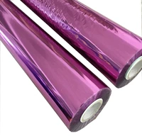 Электротикационная алюминиевая светло -фиолетовая горячая золотая бумага светло -голубая пурпурная синяя бумага пластиковая пластиковая горячая резиновая бумага
