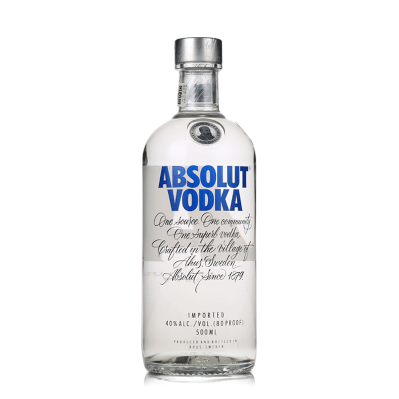 Absolutely Vodka Original 500ml Absolut Swedish imported wine special cocktail base wine licensed