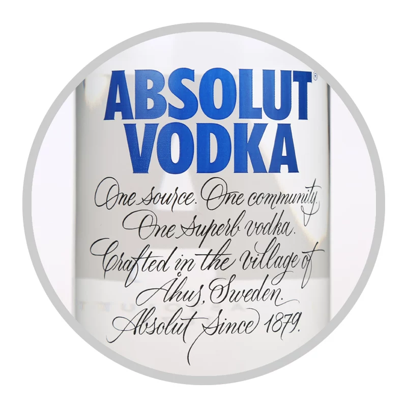 Absolutely Vodka Original 500ml Absolut Swedish imported wine special cocktail base wine licensed