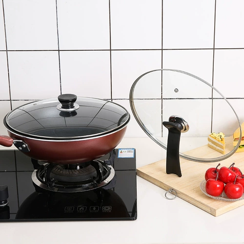 Стеклянная универсальная крышка для домашнего использования из нержавеющей стали, 32см