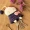 Nữ hoạt hình mèo nhỏ mặt dây chuyền búp bê nhỏ dễ thương xe móc khóa vải dây rút gói phổ quát - Trường hợp chính