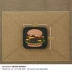 美 马大汉 堡 章 Burger Velcro PVC con dấu cao su ba lô dán phù hiệu phụ kiện quần áo