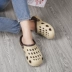 Dép mùa hè và dép nam phổ biến nam dép đi biển bình thường giày lỗ rỗng giày thanh niên Baotou dép giày nam đẹp 2021 Sandal