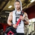 LIFT FIT. Cơ bắp nam anh em tập thể dục vest trùm đầu bông không tay thể thao áo ghi lê đào tạo vest áo ba lỗ the thao Áo thể thao