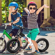 Đua xe cân bằng đặc biệt cho trẻ em xe đạp trượt bánh xe đôi không có bàn đạp 2-3-6 tuổi với sốc xe yo - Smart Scooter