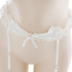 Dễ thương voan ren garter mềm mại dễ thương ruy băng ren tăng trên đầu gối clip gợi cảm thông minh - Nịt Tất dây đeo đùi thiết kế độc đáo Nịt Tất