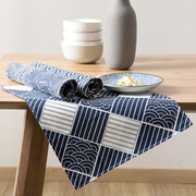 Nhà nhà đôi totem placemat nhà bông lanh cách nhiệt pad vải hình chữ nhật chống nóng pad phía tây bảng mat bảng mat