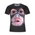 Mùa hè spoof geek nụ cười cơ bụng nam cá tính mồ hôi vest XL 3d đười ươi khỉ mô hình động vật đáy áo Lót