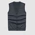 Trung niên len vest nam V-Cổ cardigan trung niên cộng với kích thước cashmere vest cha mặc áo len tuổi vest Dệt kim Vest