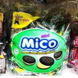 Malaysia Mico Mini -похожий на Oreo Sandwich маленький черный пирог Мини -шоколадное печенье закуски много