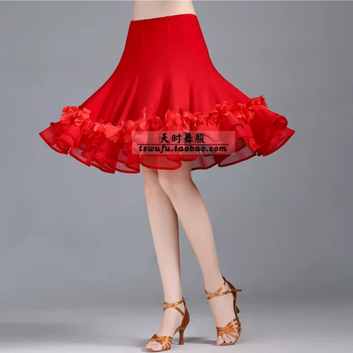 Трехмерные цветочные цветы Gittaba Aquarius Dance Three Step Step Plaza Dance Dance Новые танцевальные танце