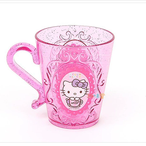 Hello kitty, импортная трехмерная мягкая детская зубная щетка, в корейском стиле, стиль «принцесса», 7-8-12 лет