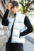 Mùa đông mới đứng cổ áo màu rắn đơn giản bông vest áo khoác nam xu hướng Hàn Quốc phiên bản của Harajuku phong cách casual thanh niên vest Áo vest cotton
