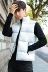 Mùa đông mới đứng cổ áo màu rắn đơn giản bông vest áo khoác nam xu hướng Hàn Quốc phiên bản của Harajuku phong cách casual thanh niên vest áo sơ mi nam đẹp Áo vest cotton
