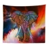 Animal Elephant Dòng tấm thảm trang trí tường treo khăn bãi biển nền TV nhà vải che khăn có thể được tùy chỉnh - Tapestry thảm treo tường anime Tapestry