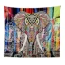 Animal Elephant Dòng tấm thảm trang trí tường treo khăn bãi biển nền TV nhà vải che khăn có thể được tùy chỉnh - Tapestry thảm treo tường anime Tapestry
