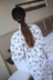 Mã bị hỏng chế biến ladies bông gown áo choàng tắm dịch vụ nhà đồ ngủ Nhật Bản