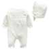 Chen Ma bé sơ sinh Xiêm quần áo nữ bé mùa xuân và mùa hè trăng tròn quần áo cotton công chúa ren ren quần áo bodysuit cotton cho bé Áo liền quần