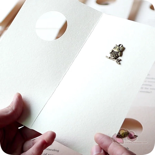 Бронзовая ретро белая свежая открытка, карточки, делается под заказ