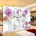 Hoa hồng 3D nền tường màn hình phân vùng thời trang phòng khách hiên Văn phòng thẩm mỹ viện đám cưới YY neo phòng