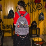 Рюкзак, сумка через плечо, ранец для путешествий, 2019, с вышивкой, в корейском стиле