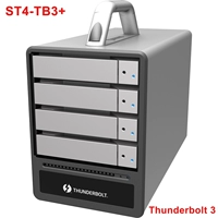 Слава славы ST4-TB3+ 4 Пластина Thunderbolt3 Тандерболт Аппаратный RAID поддерживает TB4