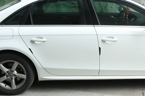 Mercedes -Benz Smart Door Ant -Collision Strip Strip Anty -Scratch Bar Углеродное волокно украшение двери обороны