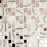 Американское мозаичное телевидение Фоновое настенное шкаф шкаф