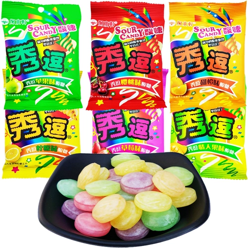 Spot Taiwan Xiu Sughicic Acid Candy -это странная и цельная 15 г ностальгических закусок досуга, Shui Shui Xuan