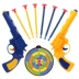 Bán gian hàng nóng cho trẻ em súng ngắn đạn súng ngắn cảnh sát thiết lập súng lục ổ quay đồ chơi trẻ em bằng nhựa Súng đồ chơi trẻ em