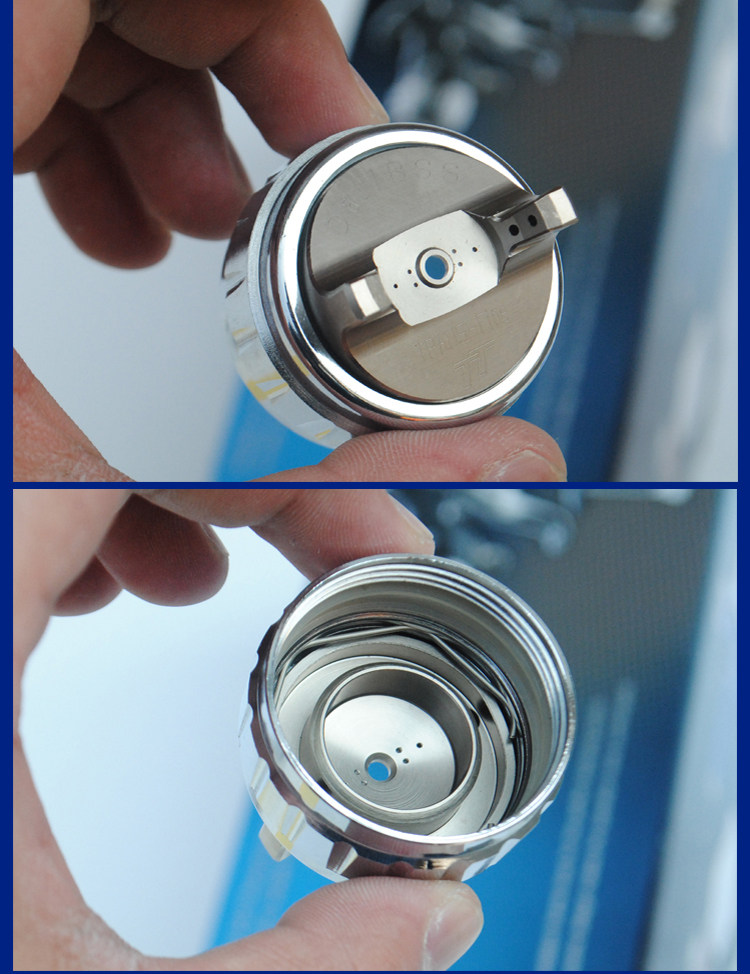 广东深圳4s店专用-日本特威tt高效省漆低压高雾化喷枪-上壶中心杯面漆