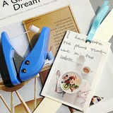 Дырокол, канцтовары, ноутбук, DIY, отрывной лист