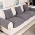Mùa đông đơn giản hiện đại sofa vải đệm căng vật che phủ bao gồm toàn bộ gói có thể được tùy chỉnh sofa trượt nắp bảo vệ - Bảo vệ bụi