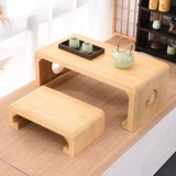Простая японская стиль сплошной древесина Tongmi Tongmi Tantami Стол Стол Стол столовой столовый столик для бурного стола для фортепиано пианино столик Длинной столик