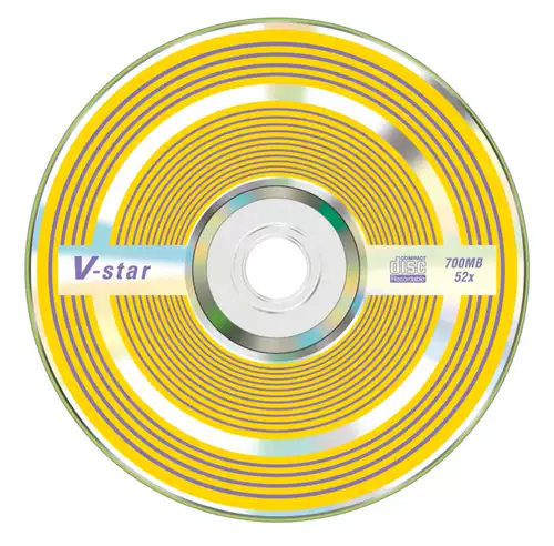 Бесплатная доставка серии сокровищ v-star cd-r52x50p ствол пустой диск сжигания компакт-дисков