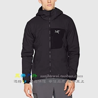 Spot Arc'teryx Proton Lt Худи короткая птица короткая капля теплый хлопковая ткань мужчины 24007